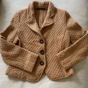 Donna Degnan Gold Chunky Sweater - Small